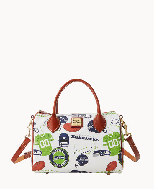 NFL Seahawks Barrel Satchel