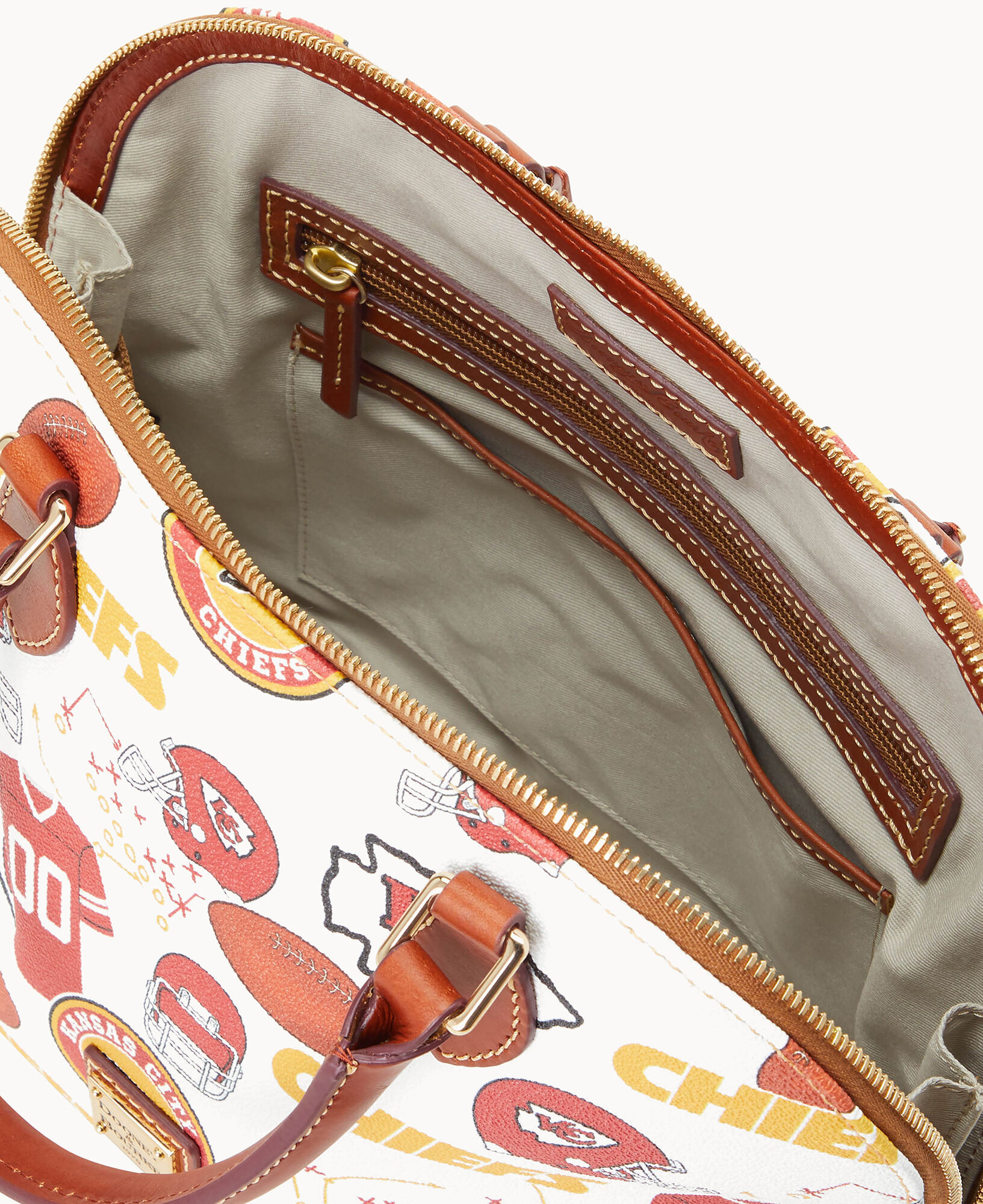 Chiefs dooney and bourke purse on sale