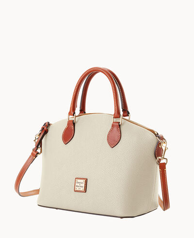 Pebble Grain Geena Satchel