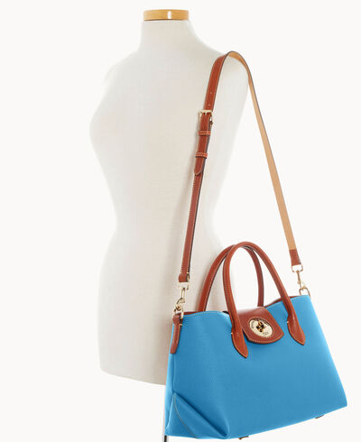 Pebble Turnlock Handle Tote 30