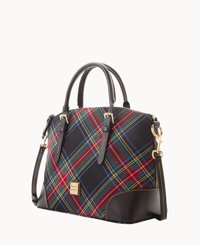 Tartan Domed Satchel