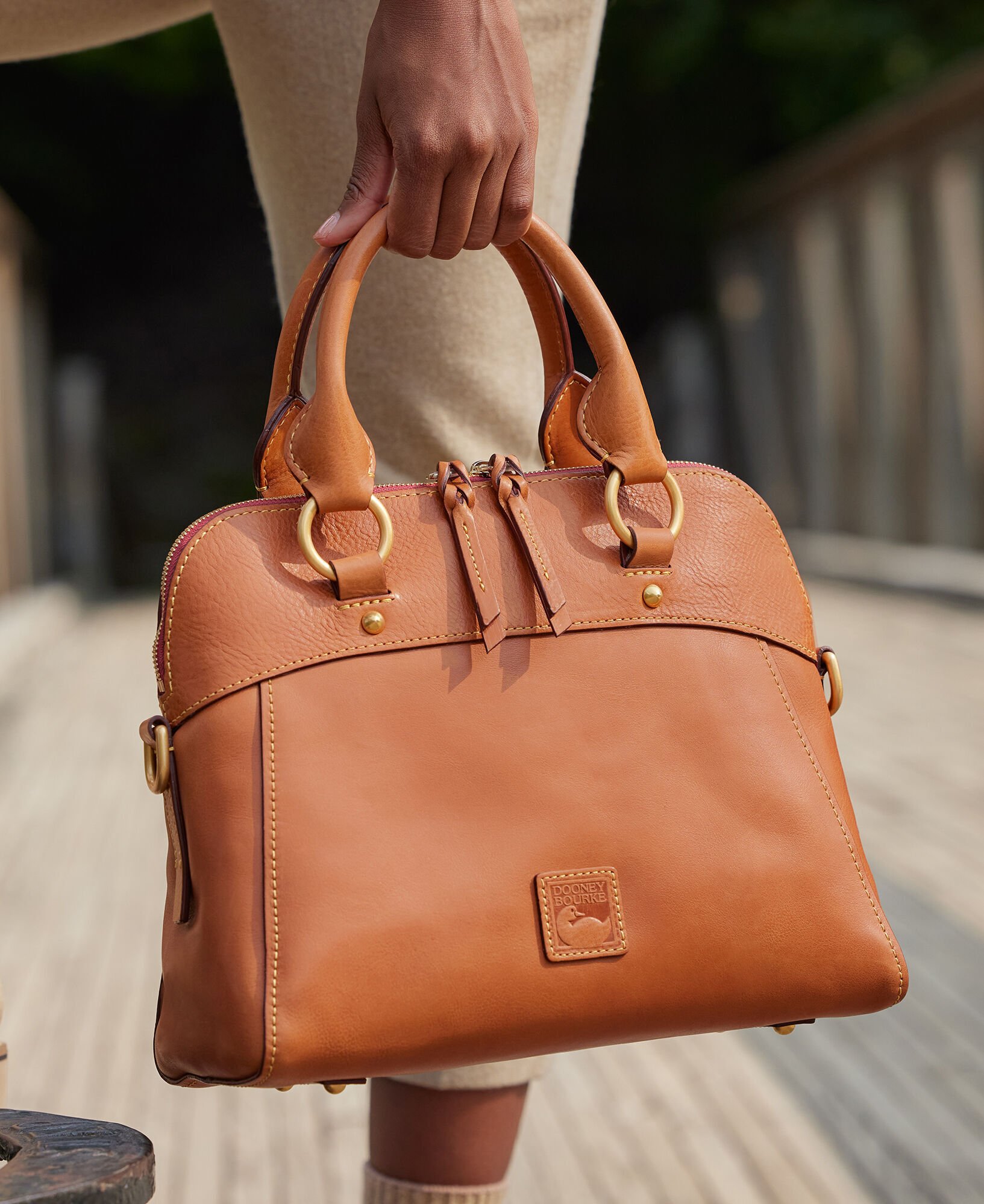 Dooney & Bourke Florentine Leather Hobo 