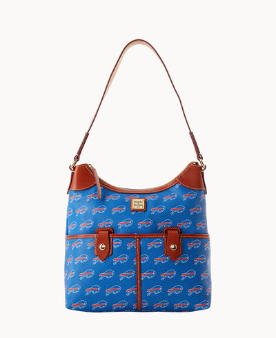 NFL Bills Zip Hobo