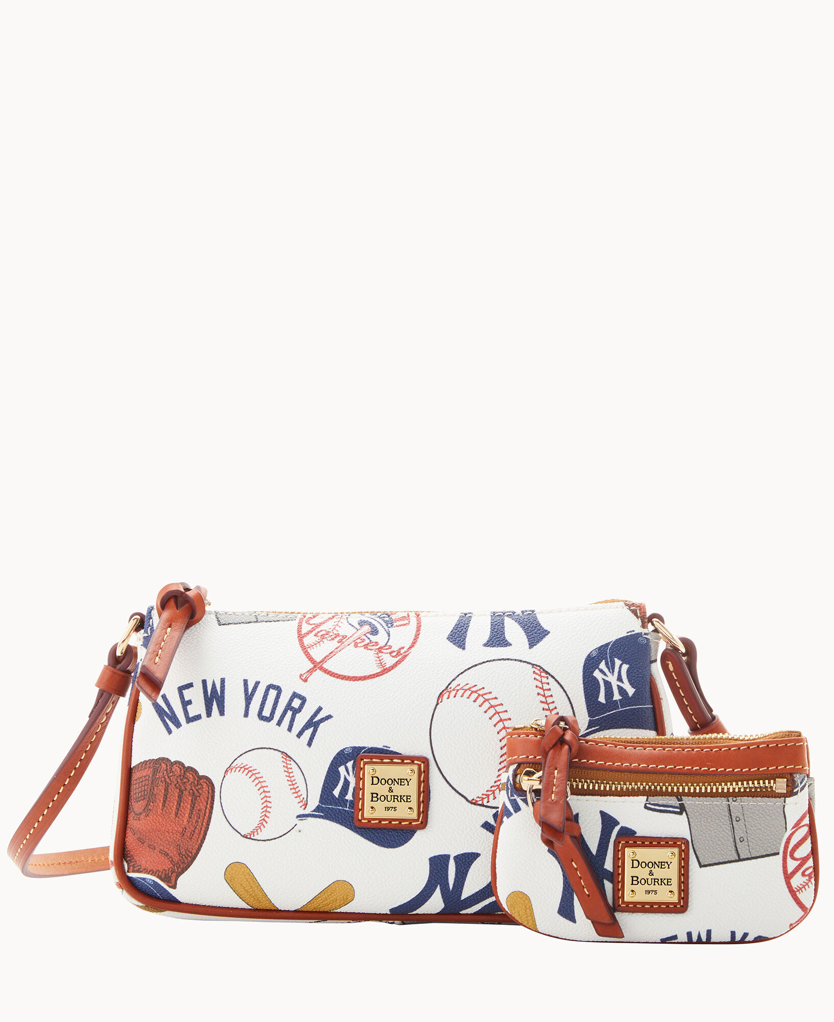 Dooney & Bourke MLB New York Yankees Lexi Crossbody SM Coin Case Shoulder Bag