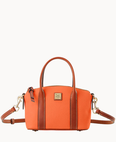 Pebble Grain Small Madeline Satchel