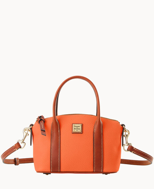 Pebble Grain Small Madeline Satchel
