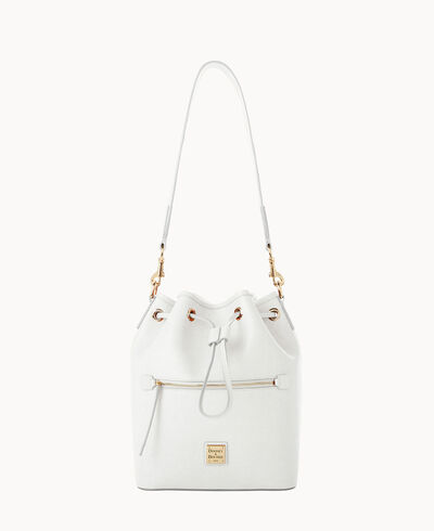 Saffiano Drawstring