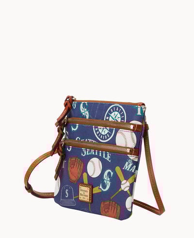 MLB Mariners Triple Zip Crossbody