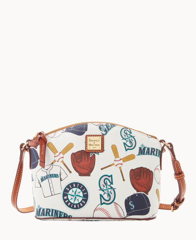 MLB Mariners Suki Crossbody Med Wristlet