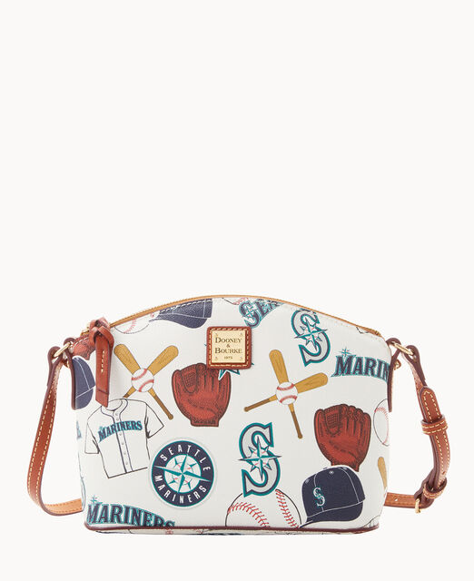 MLB Mariners Suki Crossbody Med Wristlet
