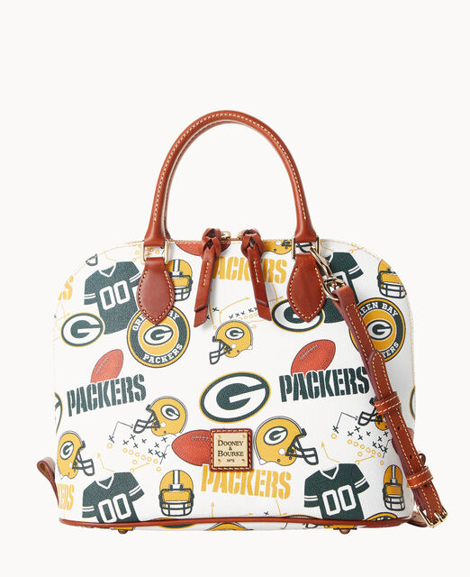 NFL Packers Zip Zip Satchel