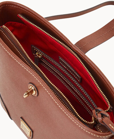 Saffiano Crossbody Bucket
