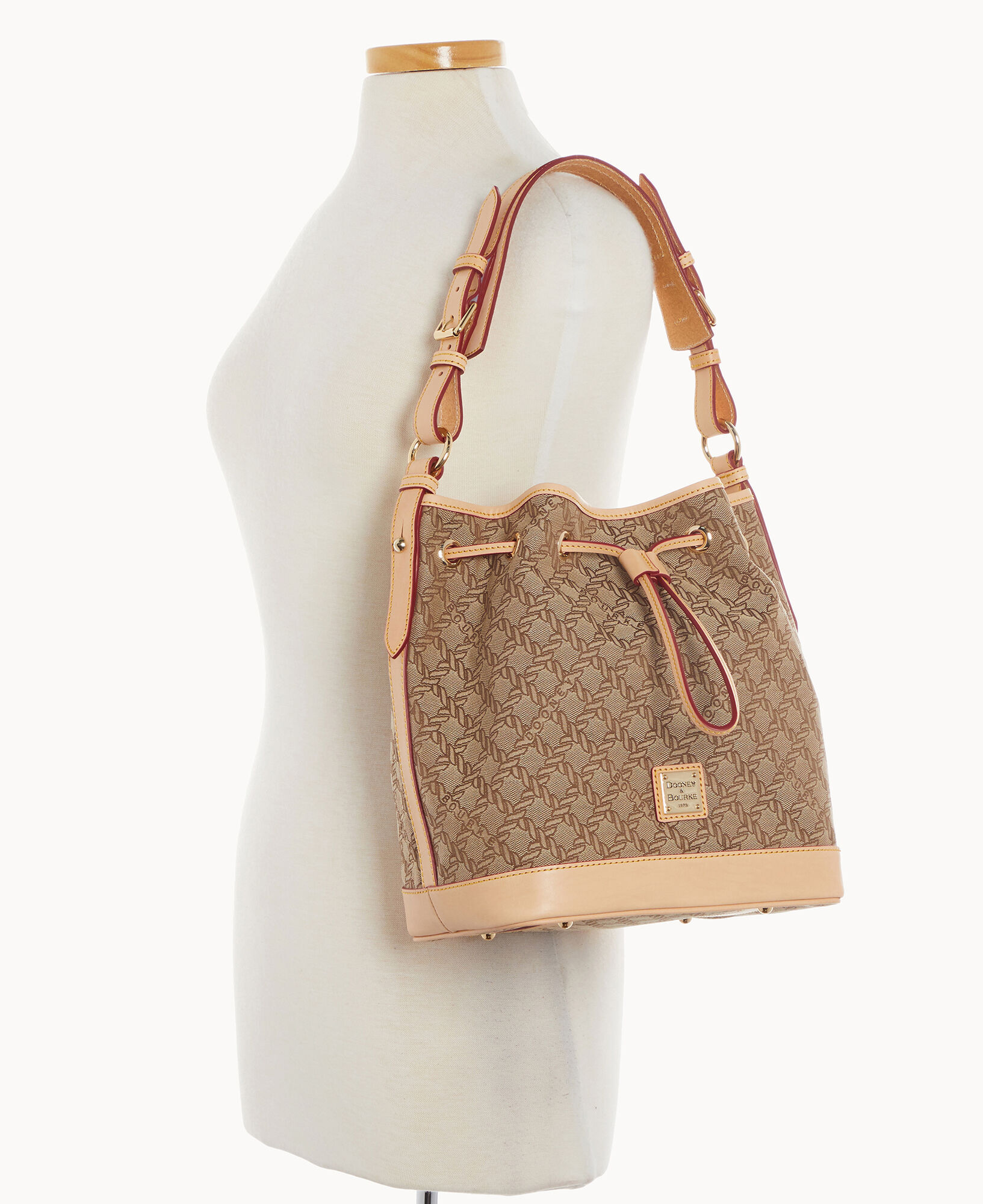Dooney and bourke canvas bucket bag store