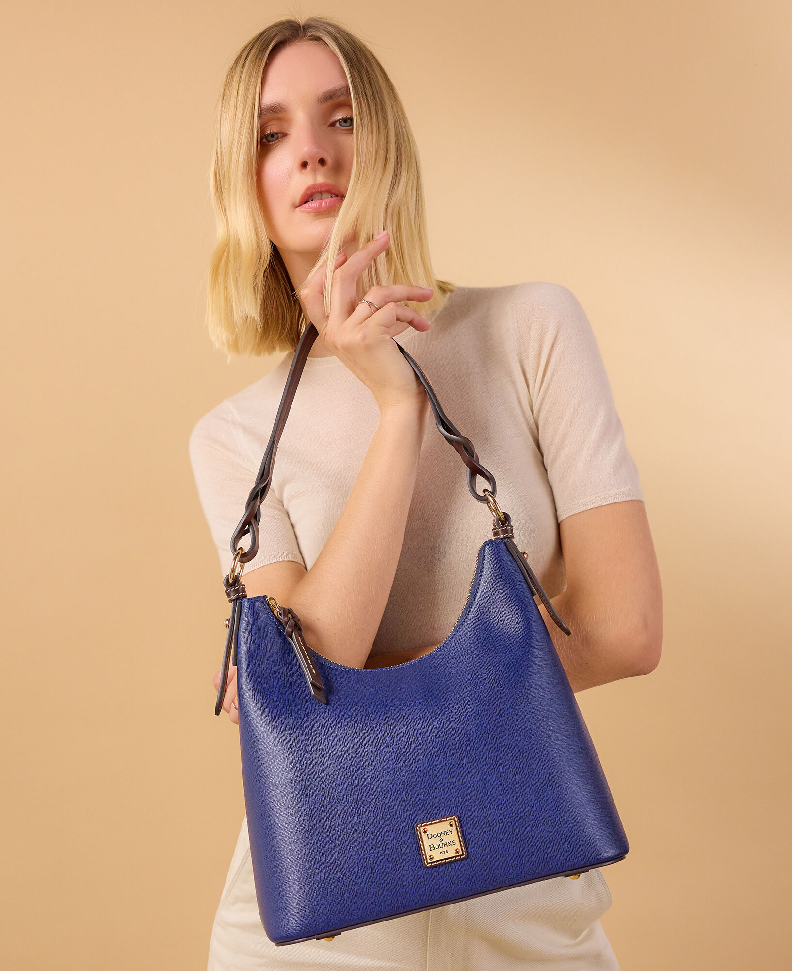 Dooney and bourke saffiano top
