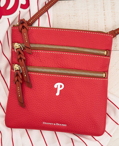 MLB Phillies North South Triple Zip Crossbody