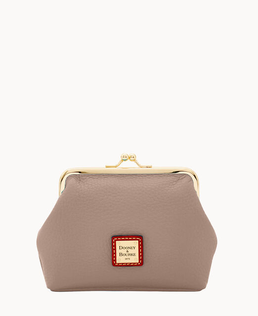 Pebble Grain Large Framed Purse