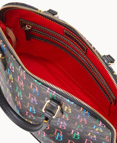 DB75 Multi Zip Zip Satchel