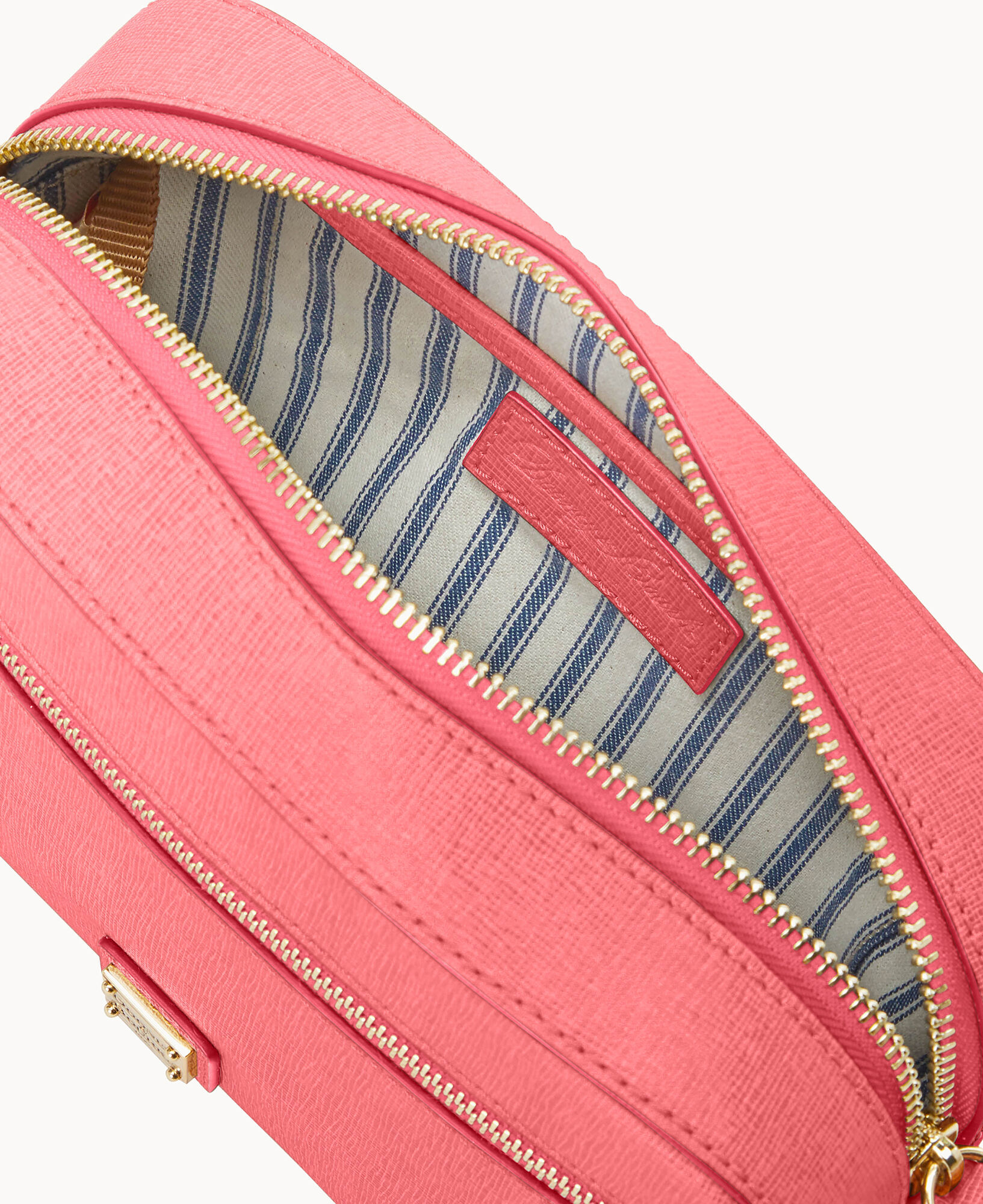 Dooney & bourke saffiano camera zip crossbody on sale