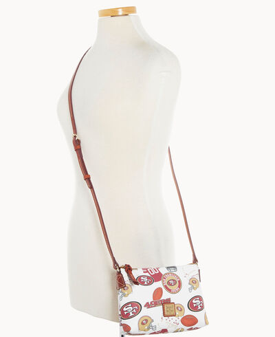 NFL 49ERS Crossbody Pouchette