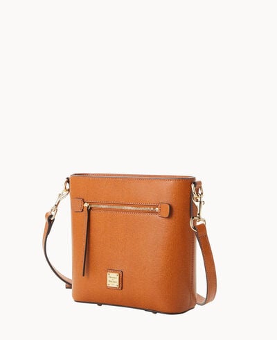 Saffiano Small Zip Crossbody