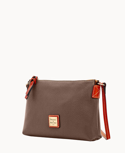 Pebble Grain Crossbody Pouchette