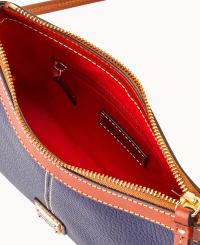 Pebble Grain Crossbody Pouch