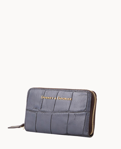 Denison Zip Around Phone Wristlet