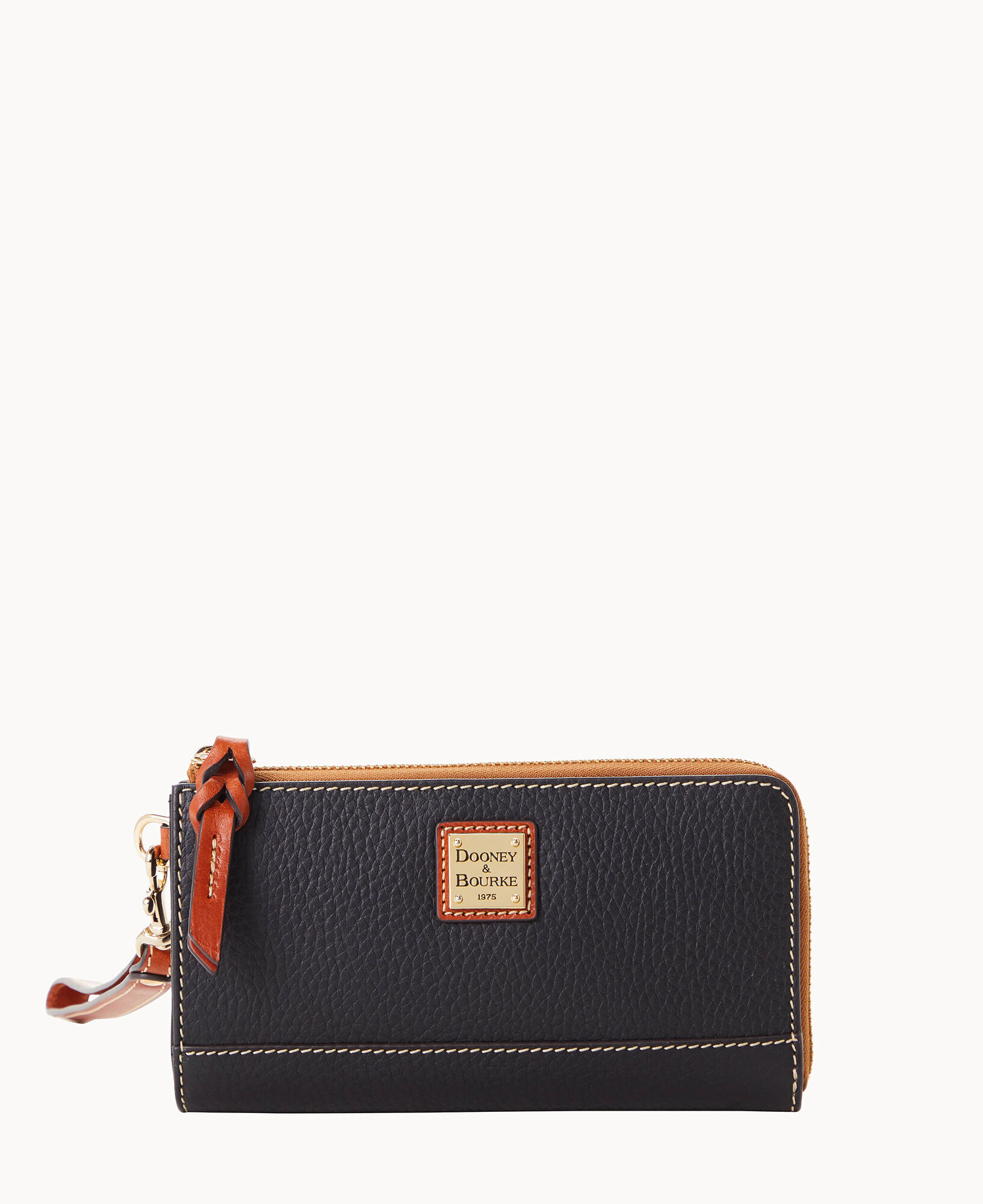 Dooney Bourke Pebble Grain Folded Zip Wristlet