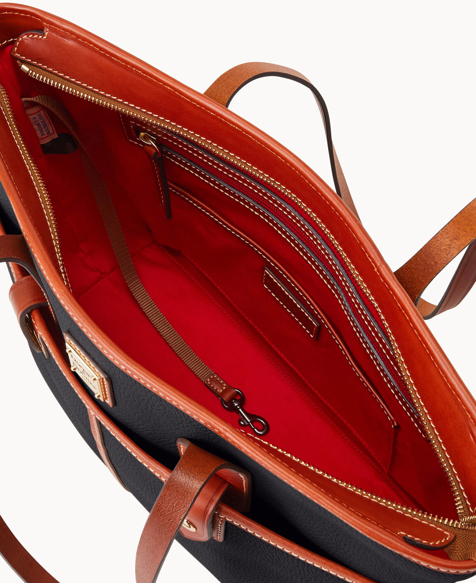 Dooney and bourke double pocket tote store