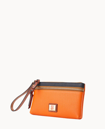 MLB Giants Double Zip Wristlet