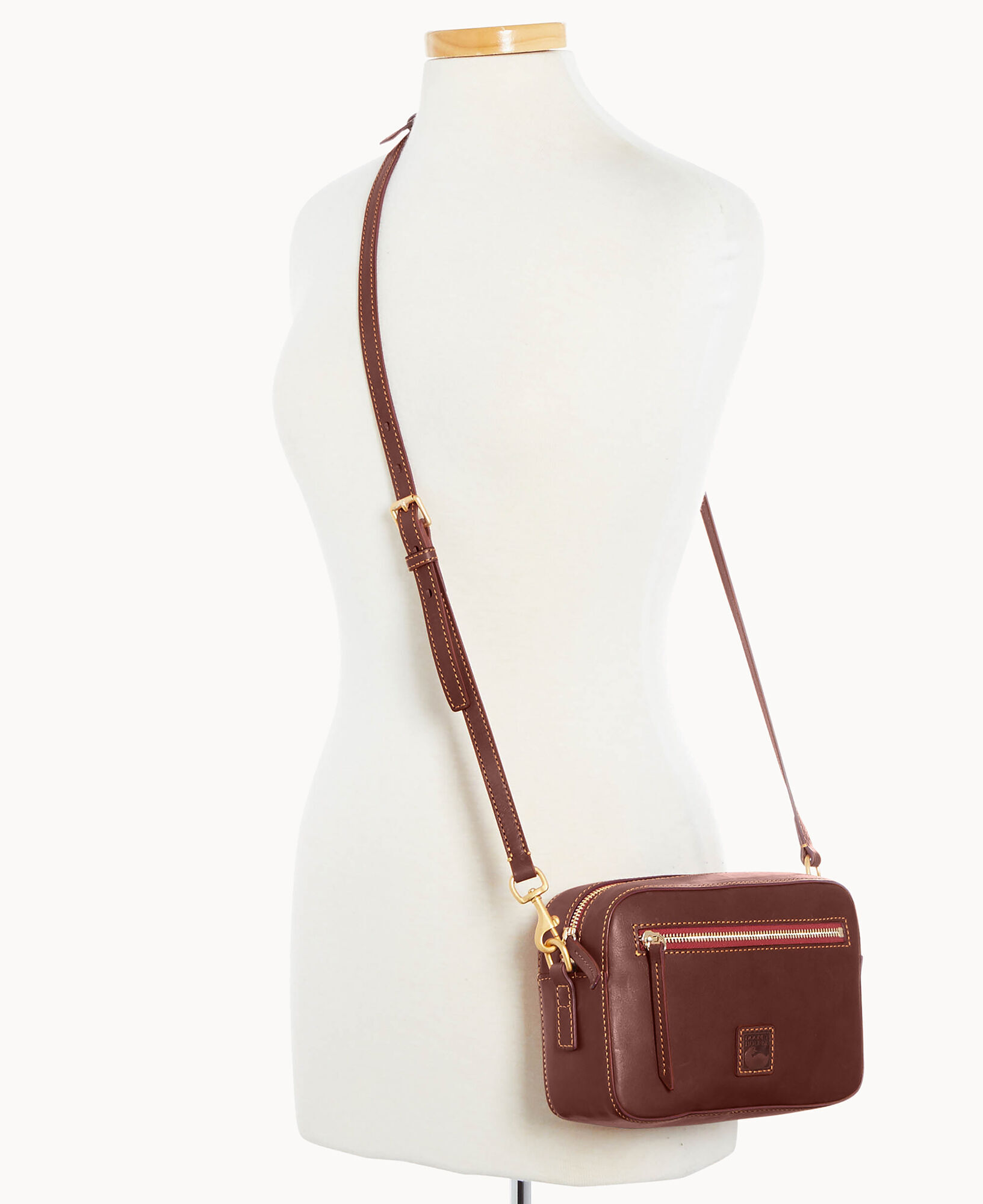 Florentine Camera Zip Crossbody