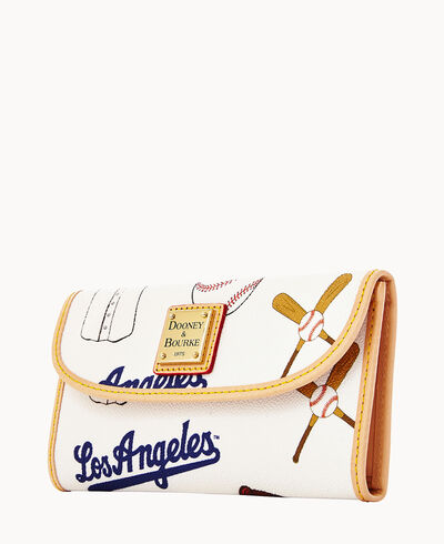 MLB Dodgers Continental Clutch