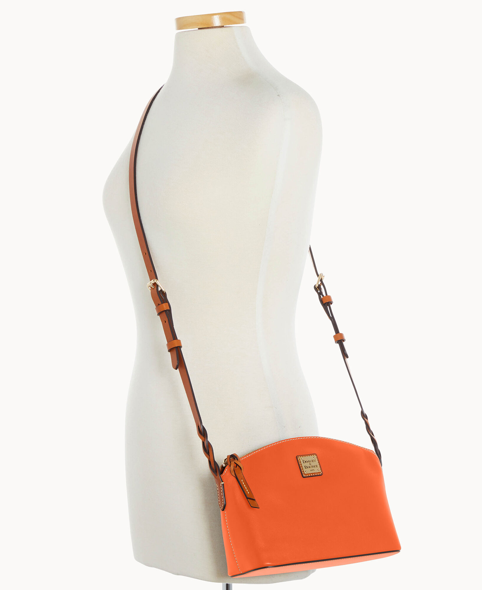 Dome Crossbody With Braided Strap