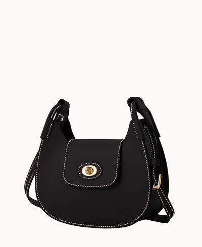 Sweety Leather Crossbody Hobo