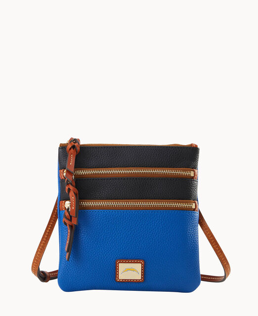 NFL Chargers Triple Zip Crossbody