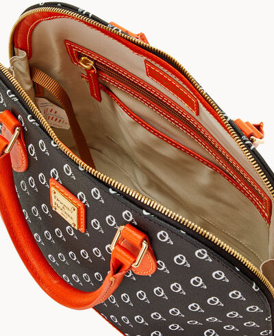 MLB Orioles Zip Zip Satchel