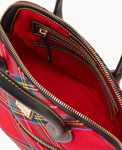Tartan Domed Satchel