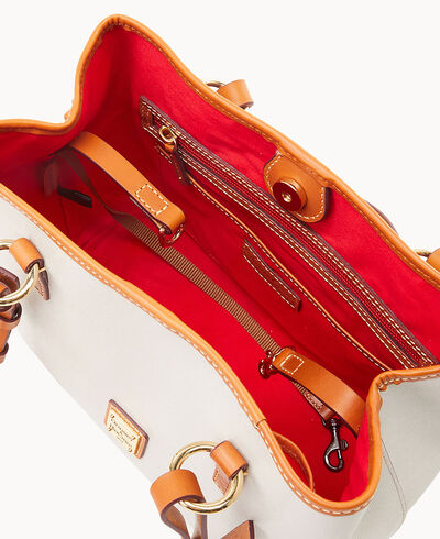Saffiano Small Briana with Pouch