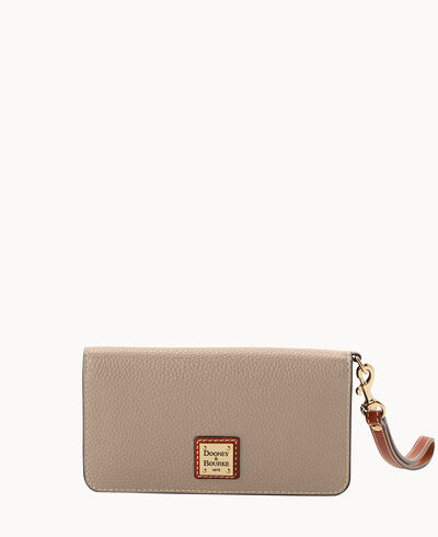 Pebble Grain Fey Phone Wristlet
