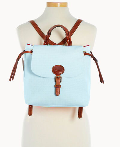 Nylon Flap Backpack