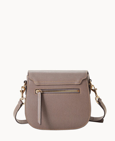 Saffiano Saddle Bag