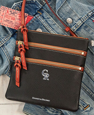 MLB Rockies North South Triple Zip Crossbody