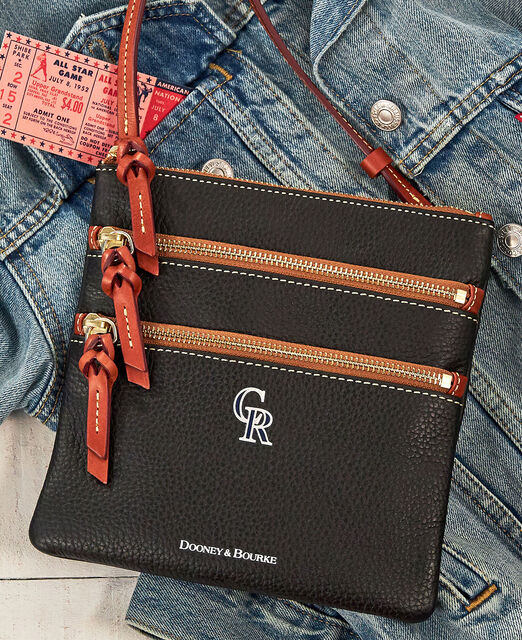 MLB Rockies N S Triple Zip Crossbody