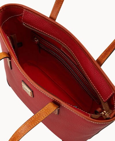 Pebble Grain Small Charleston Shopper
