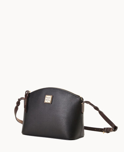Saffiano Penny Crossbody