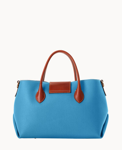 Pebble Turnlock Handle Tote 30