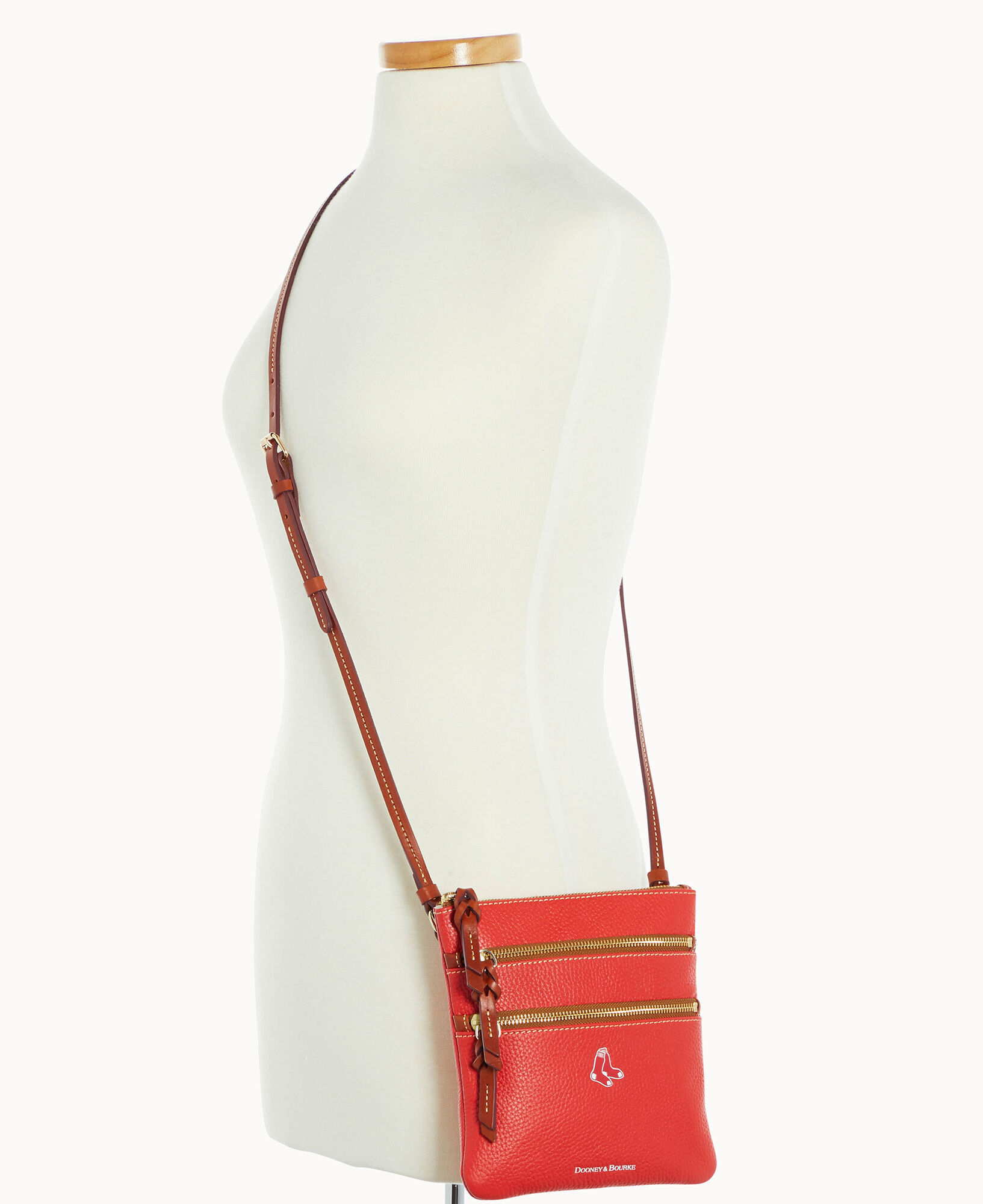 Dooney and bourke new arrivals crossbody nylon triple zip