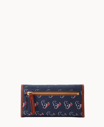 NFL Texans Continental Clutch