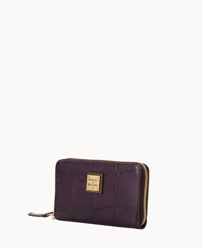 Denison Zip Around Phone Wristlet
