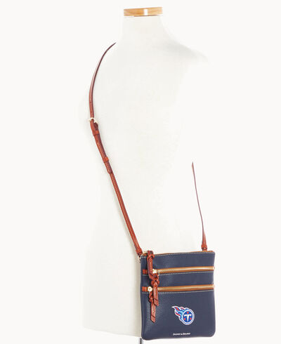 NFL Titans Triple Zip Crossbody